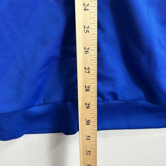 ADIDAS Blue Track Jacket Men's Size 2XL Active Athletic Casual Gym Training - Picture 7 of 10